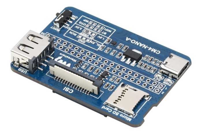 Плата розширення NANO A для Raspberry PI CM4 (USB, MicroSD)