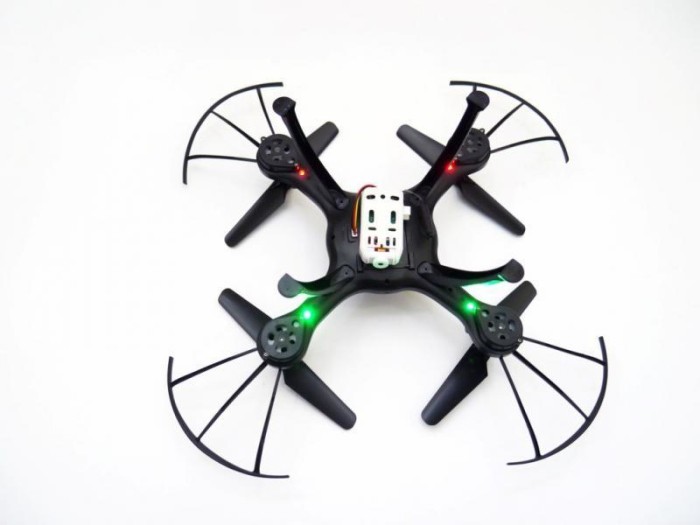Квадрокоптер QY66-X05 c WiFi камерой ( Черный, Белый)