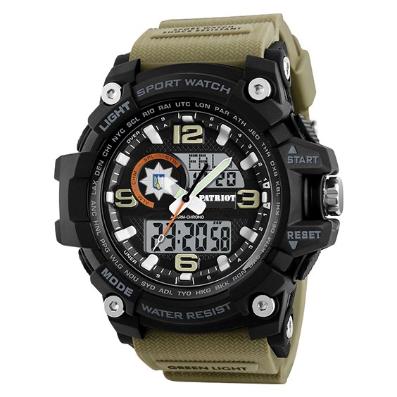 Patriot 012BKKHPO Поліція Чорні з хакі + Коробка.