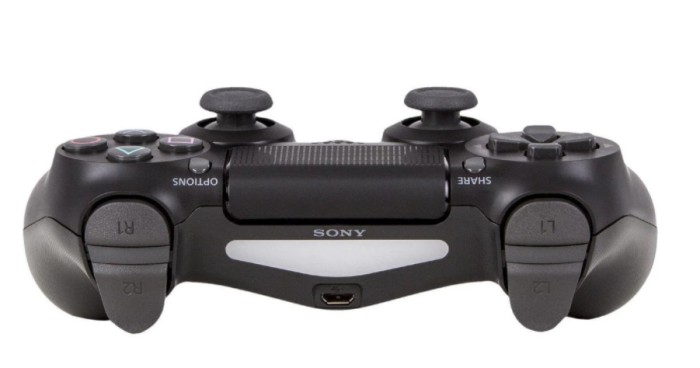 Геймпад для игровых приставок с Bluetooth Dual Shock 4 Wireless Черный Беспроводной джойстик