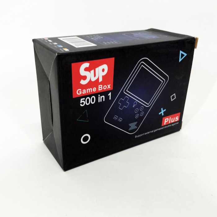 Ігрова приставка джойстиками Sup Game Box 500 ігор Перша ігрова приставка портативна