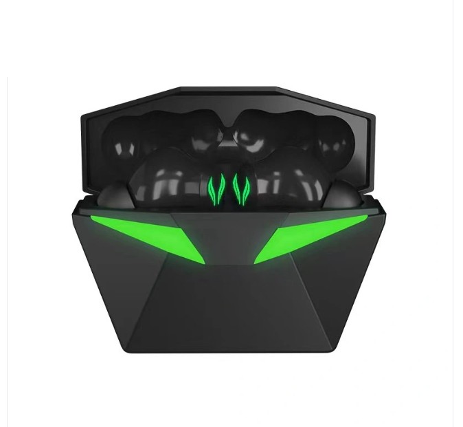 Беспроводные игровые вакуумные сенсорные наушники Bluetooth TWS PM-7 PRO STEREO с RGB-подсветкой