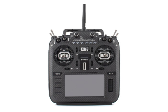 Апаратура керування Radiomaster TX16S MKII MAX AG01 (ELRS, чорний)