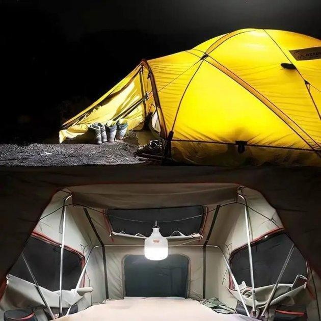 Лампа для кемпинга на крючке аккумуляторная с зарядкой Micro USB Solar BL HY-701 5W