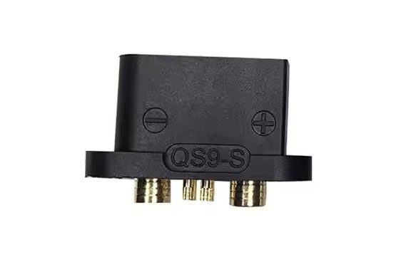 50 шт - Конектор QS9-S Male (чорний)
