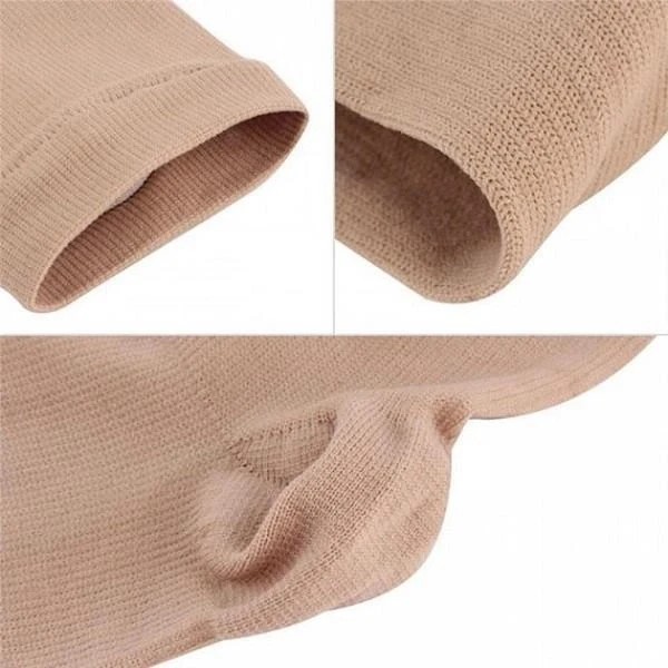 Компрессионные гольфы для фиксации лодыжек Zip Sox, S/m черный и бежевый
