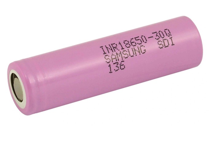 Акумулятор 18650 Samsung SDI INR18650-30Q Li-Ion 3000 мАг 15A