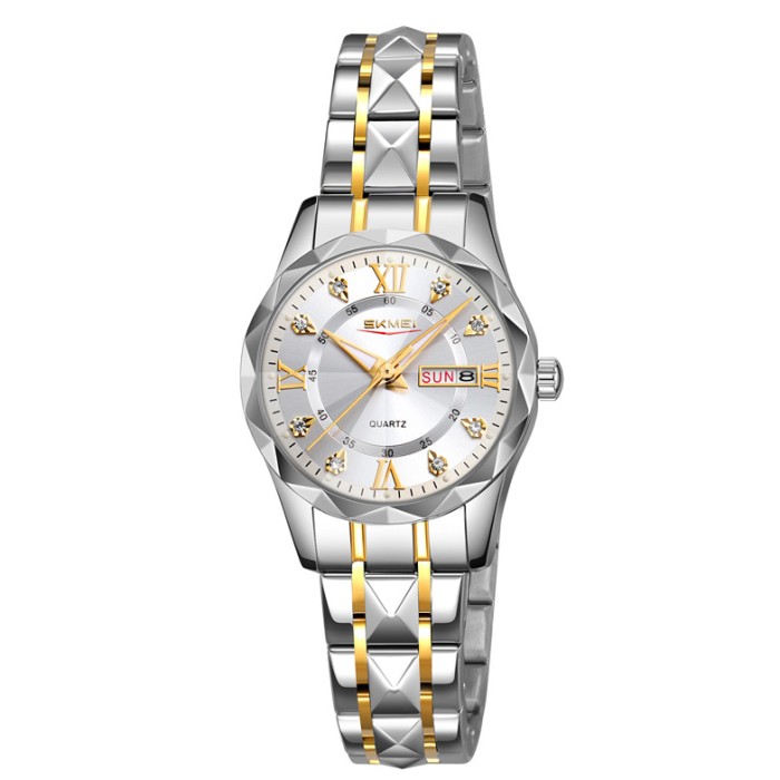 Skmei 9370TGDSI Gold-Silver