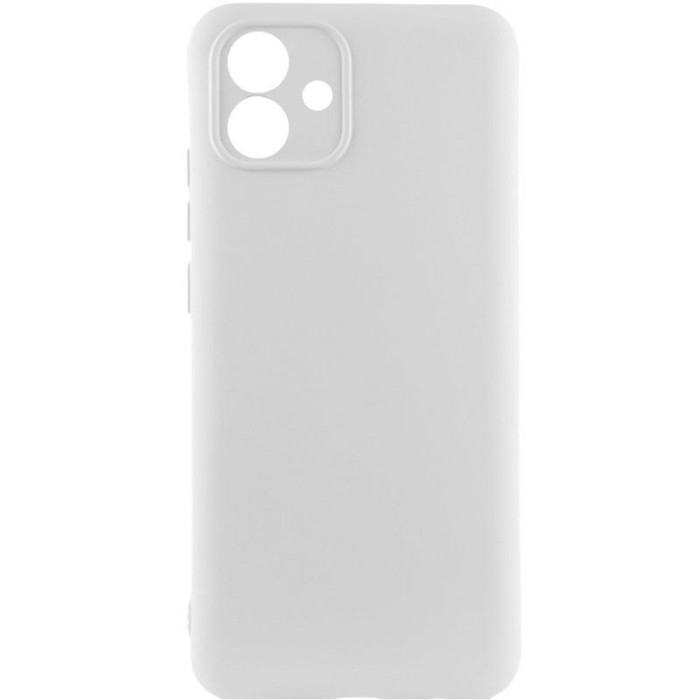 Чохол Silicone Cover Lakshmi Full Camera (AA) для Samsung Galaxy A04e Білий / White