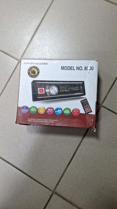 УЦЕНКА! Автомобильная магнитола DVR DVD-8500 1DIN Lid Чёрная (Плохая упаковка 3027)