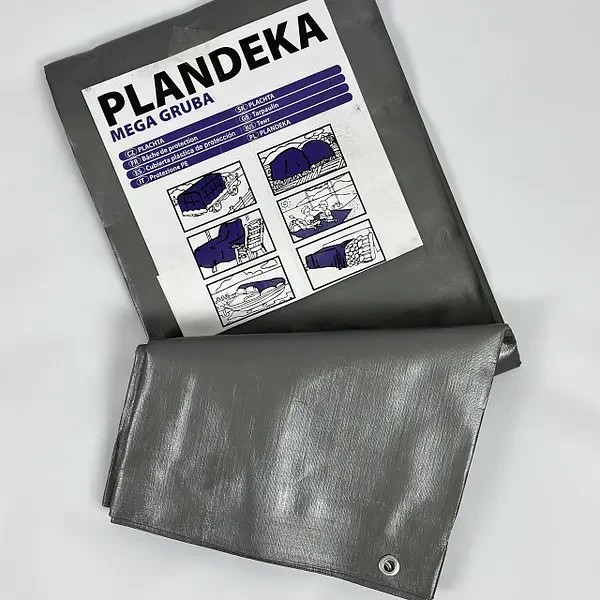 Тент 260 г/м2 8х10м "PLANDEKA" поліпропіленовий для захисту від дощу