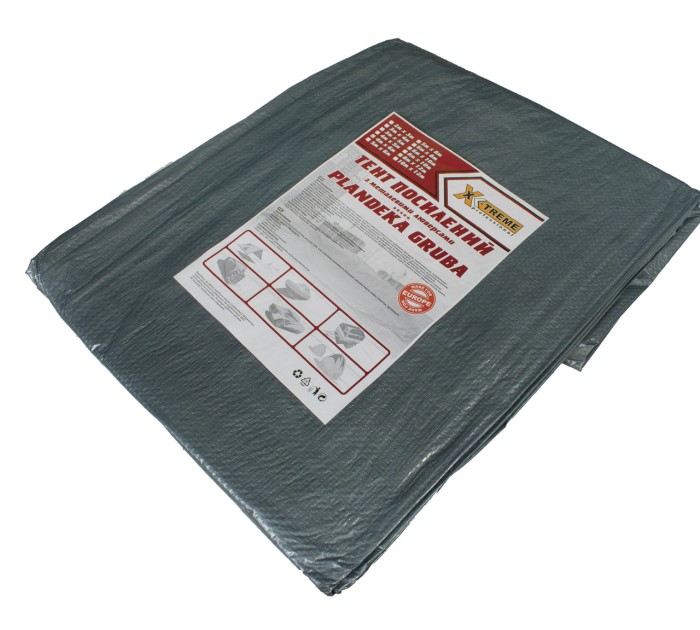 Тент 100г/м2  10х15м "Grey" тарпауліновий тент