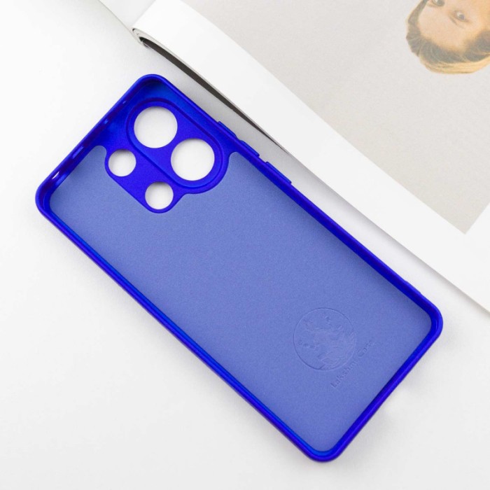 Чохол Silicone Cover Lakshmi Full Camera (AA) для Xiaomi Redmi Note 13 5G Синій / Iris