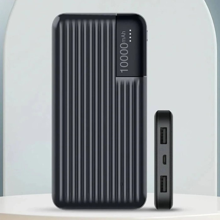 Внешний акумулятор PowerBank 10000mAh, LENYES PX161 / Портативный аккумулятор / Повербанк для телефона / УМБ