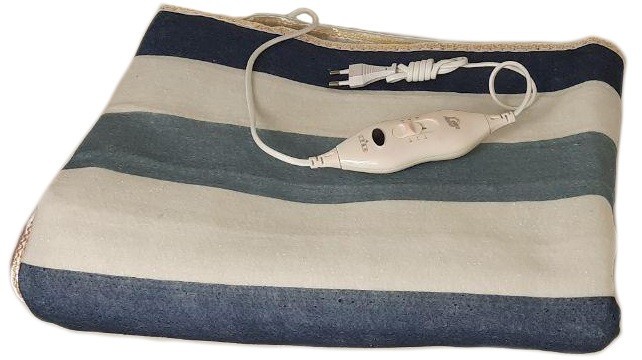Простынь электрическая Electric Blanket 150х120см (полосы, Разноцветные)