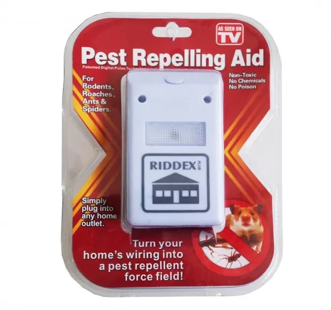Ультразвуковой отпугиватель вредителей PEST REPELLING AID 1818