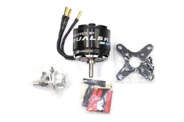 Мотор Dualsky XM5050EA-12 V3 KV610 1400W для літаків