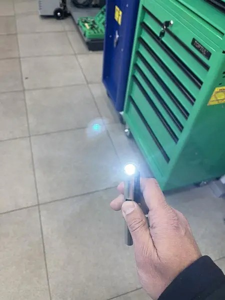 Ліхтар світлодіодний алюмінієвий (COB+LED) Pen Light (GERMANY) L-0204W