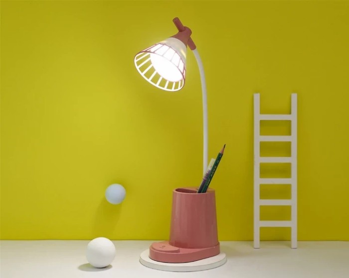 Лампа DESKTOP LAMP EL-2176 с функцией Powebank 1200mAh, и держателем телефона