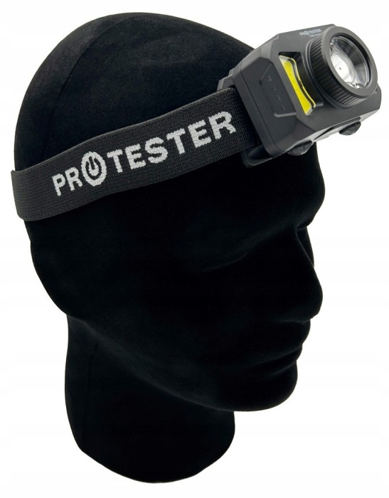 Ліхтарик налобний світлодіодний (LED) із зумом PROTESTER PRO-HL0550S