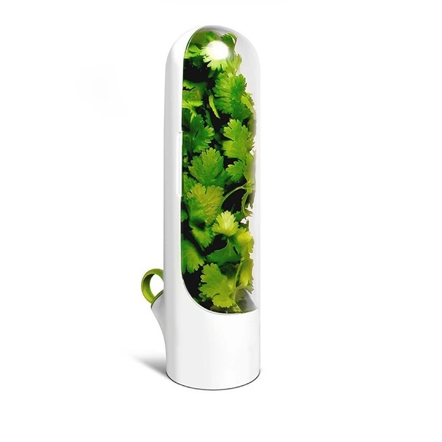 Контейнер органайзер для хранения зелени 25*9,5 см в холодильник HERB SAVER HZ-11 для овощей