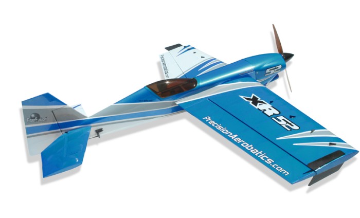 Літак радіокерований Precision Aerobatics XR-52 1321мм KIT (синій)