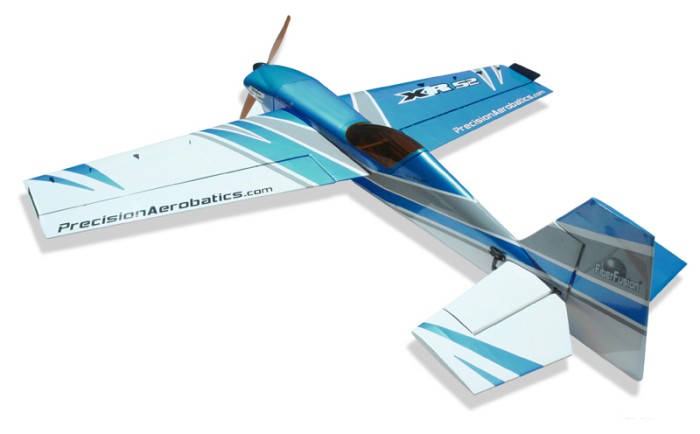 Літак радіокерований Precision Aerobatics XR-52 1321мм KIT (синій)