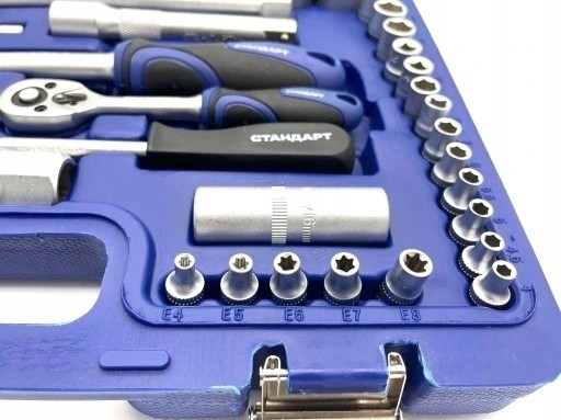 Автомобільний набір інструментів 1/4", 1/2" 108од. (6-гр.) СТАНДАРТ STM-0108-6