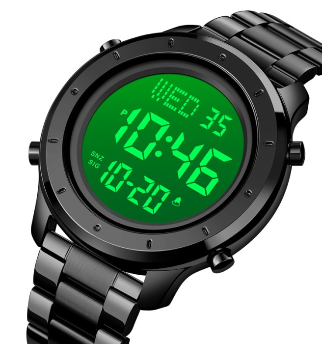 Skmei 1864SBKWT Black-White Steel