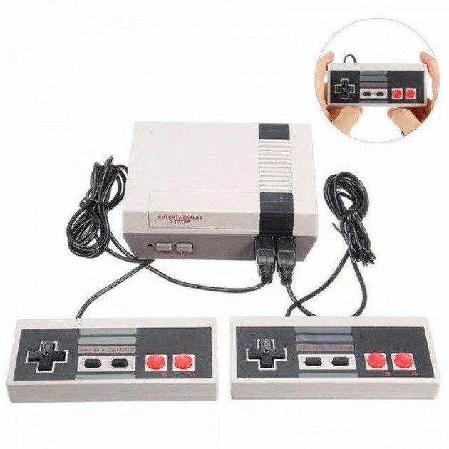 Ігрова консоль приставка два джойстики GAME NES 620 / 7724, Приставки денді, Дитячі ігрові приставки