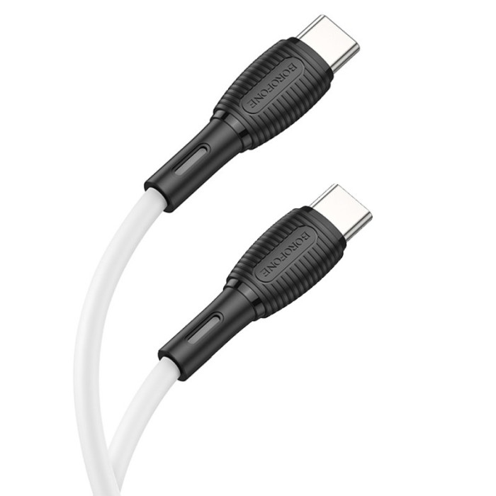 Дата кабель Borofone BX86 Advantage Type-C to Type-C 60W (1m) Black