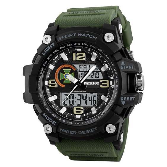 Patriot 012AGDPS ДПС Чорні з зеленим + Коробка