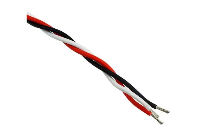 Сервопровід QJ 26 AWG скручений (Futaba), 1 метр