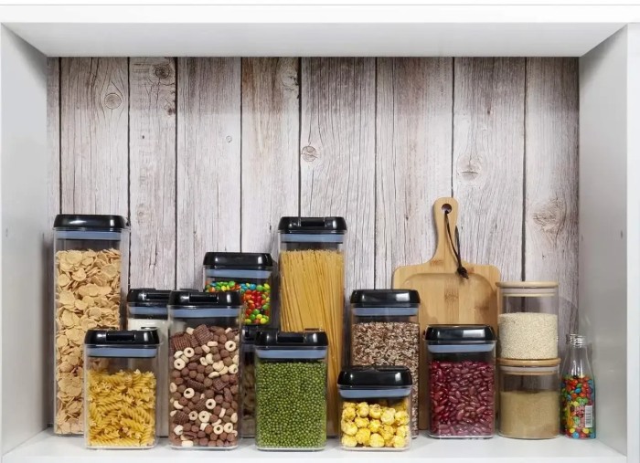УЦЕНКА! Набор контейнеров для еды, 7 предметов, FOOD Storage Container (Плохая упаковка, трещина 3068)