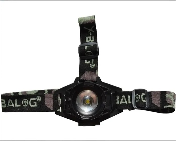 Фонарик налобный BAILONG BL-6908-2 Встроенный аккумулятор из УФ