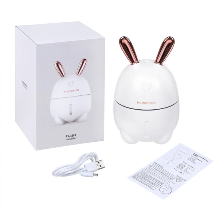 Увлажнитель воздуха и ночник 2в1 Humidifiers Rabbit