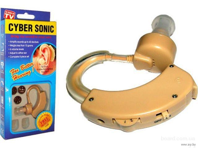 Слуховой аппарат Cyber Sonic + 3 батарейки