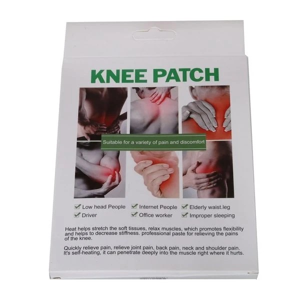 Пластырь противовоспалительный KNEE PATCH 10 шт