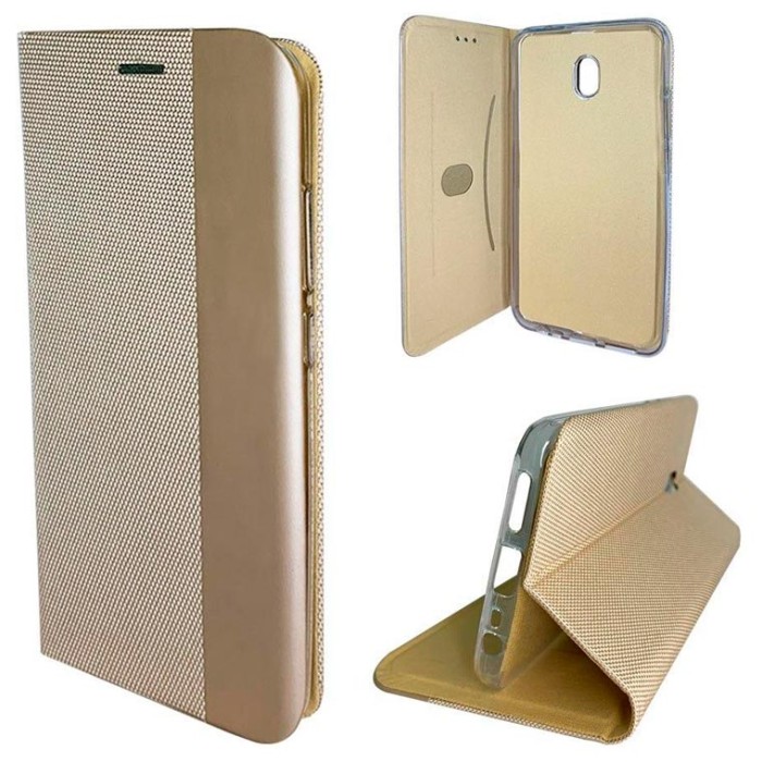 Чехол-книжка HD Case Xiaomi Mi A3 Lite, Mi CC9, Mi 9 Lite золотистый