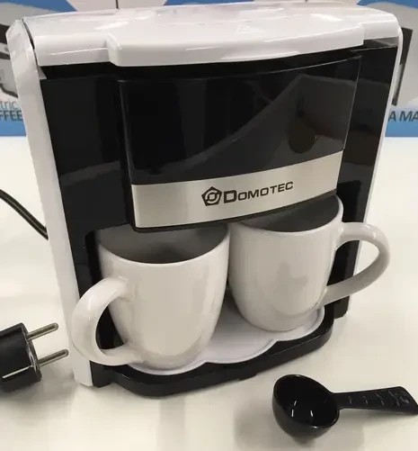 Кофеварка DOMOTEC MS0706 Белая
