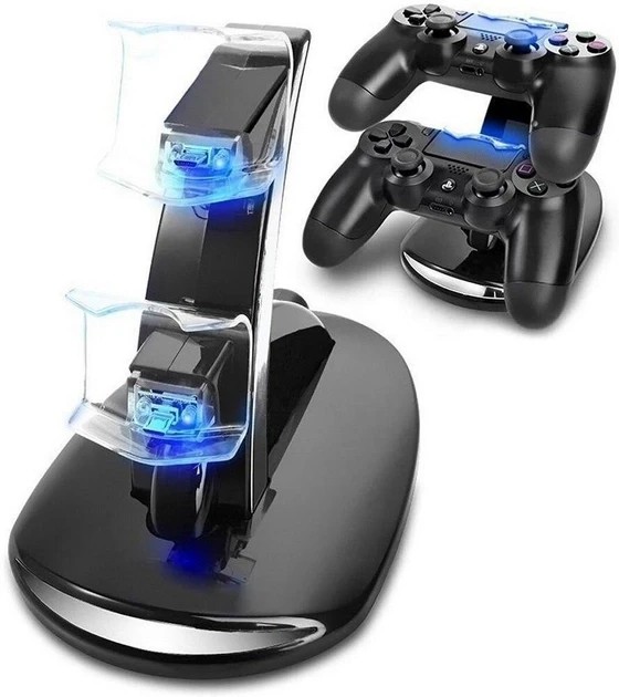Двойная зарядная станция Charging Stand для PS4 \ Док станция для PS 4 геймпада