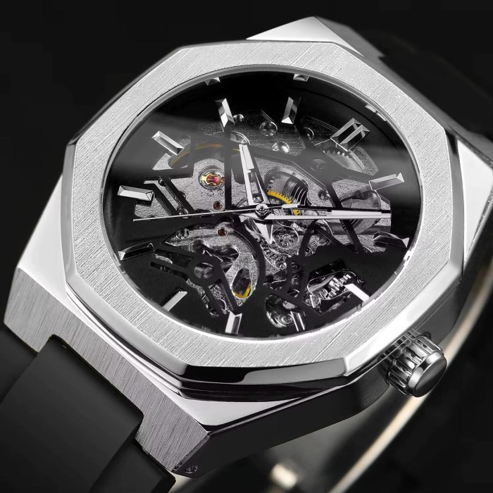 Forsining 8289 Silver-Black