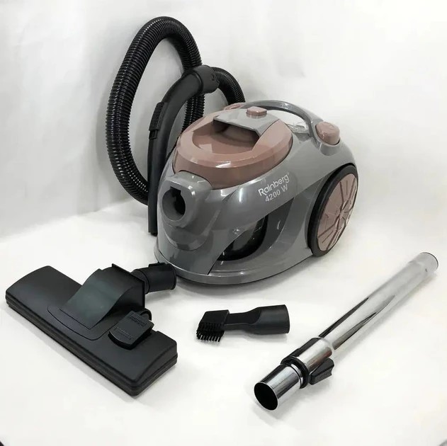 Пылесос Контейнерный Без Мешка Rainberg RB-653 4200W Коричневый