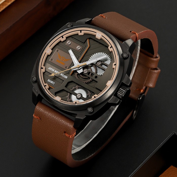 Skmei 2289BKBN Black-Brown