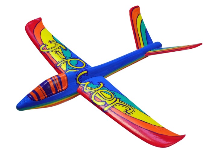 Планер метальний J-Color Eagle 600мм c комплектом фарб