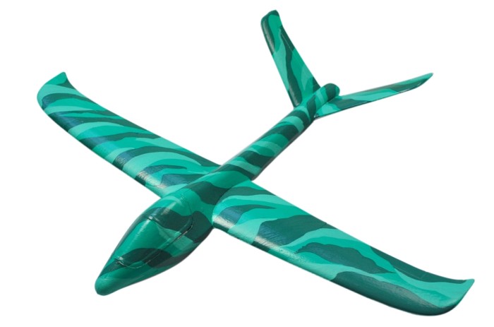 Планер метальний J-Color Eagle 600мм c комплектом фарб