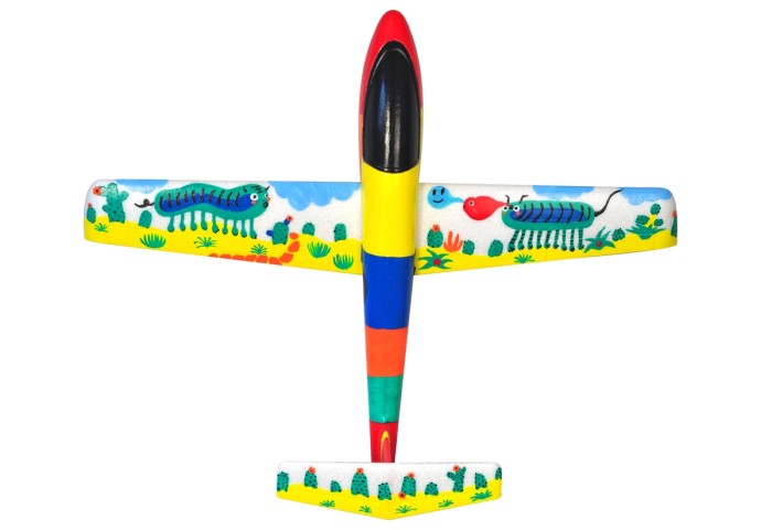 Планер метальний J-Color Falcon 600мм c комплектом фарб