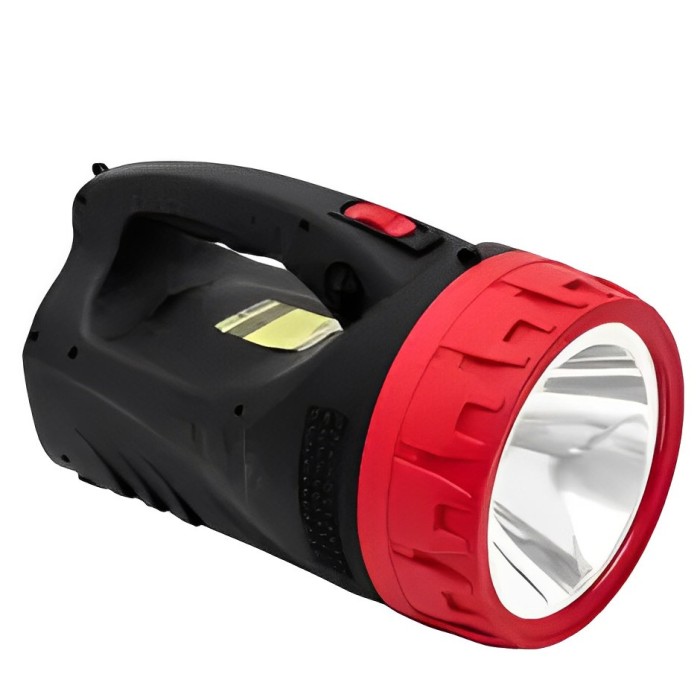 Ручной фонарь-прожектор 2в1 аккумуляторный 4000 мАч, 25 LED, Yajia YJ-2829TP / Мощный переносной фонарик
