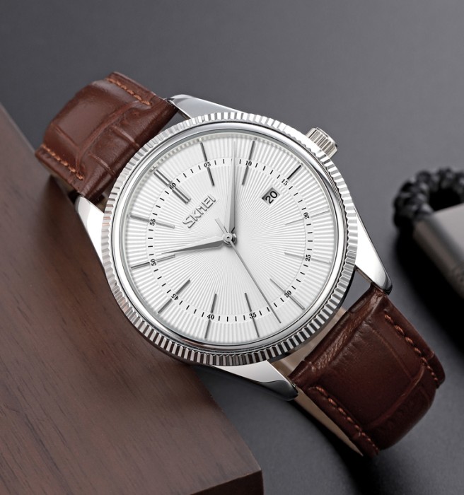 Skmei 9298SISIBN Silver Silver-Brown SALE