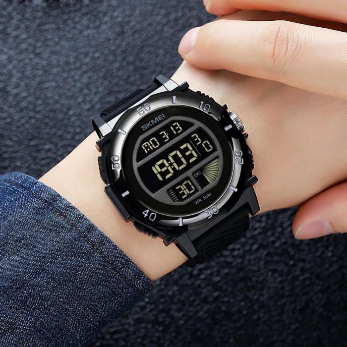 Skmei 2099BKBK Black-Black